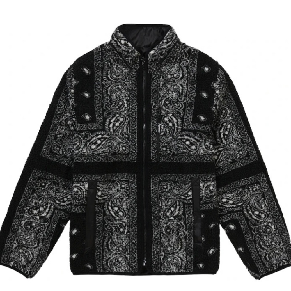 Supreme Reversible Bandana Fleece Jacket